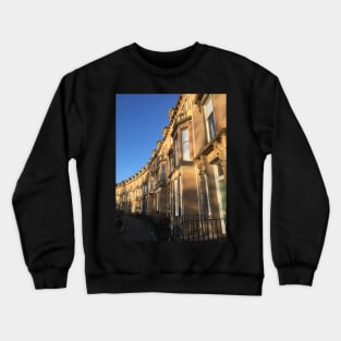 A Street Scene in Edinburgh, Scotland Crewneck Sweatshirt